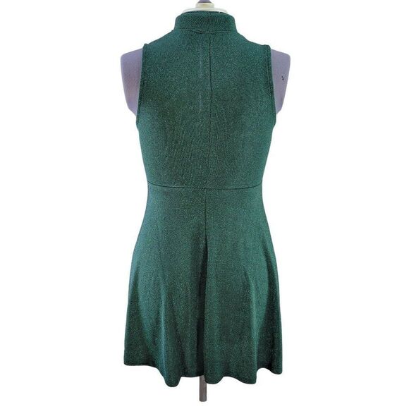 WildāFableāSleevelessĀ LurexāFitā&āFlareāDressāSzāXS - Picture 3 of 7